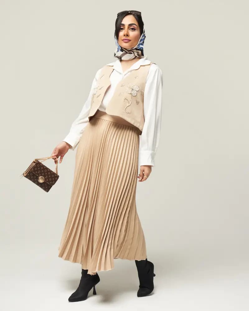 وست سوزن‌دوزی پارچه هندی
